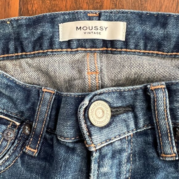 Moussy Jeans sz 24 Vintage cut Howa wash - Picture 6 of 8